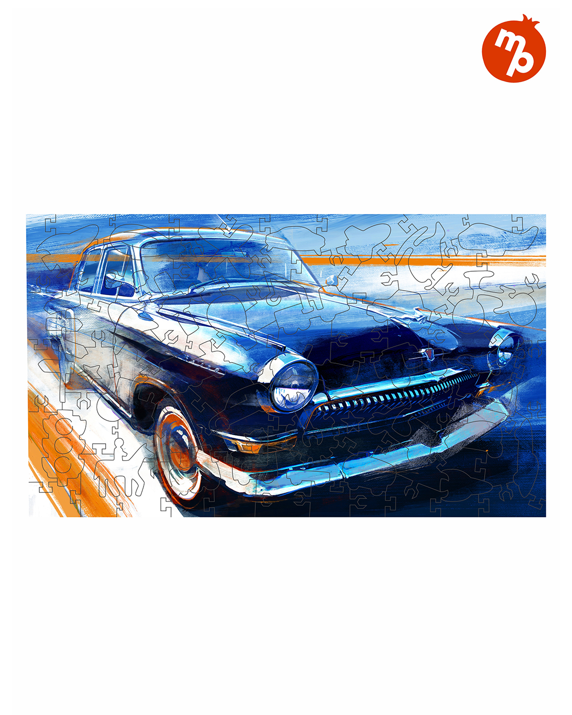 Пазл 1TOY Автомобиль советский деревянный - фото 6