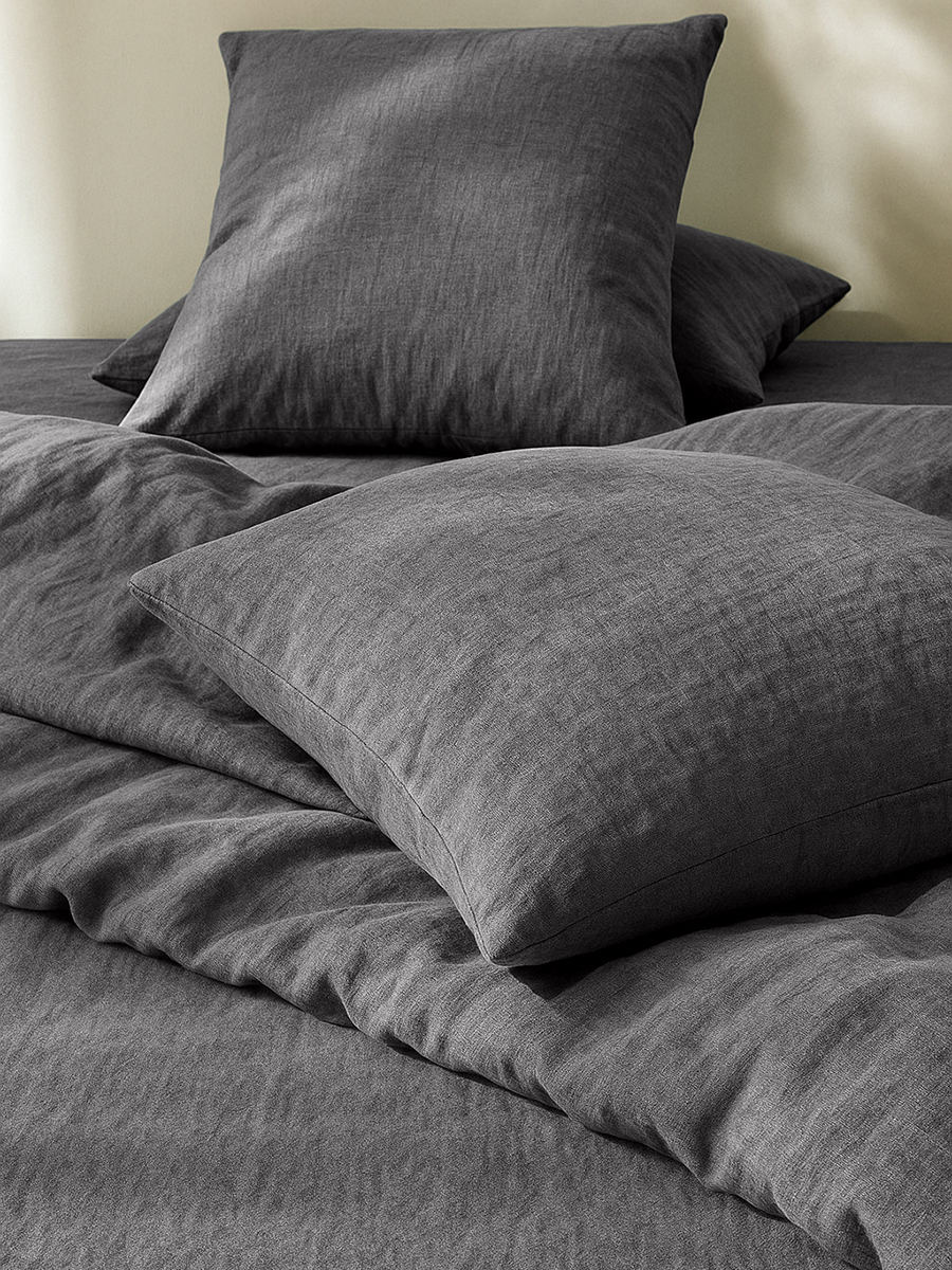 Комплект постельного белья BRAVO Organic графит 6 предм. - фото 11