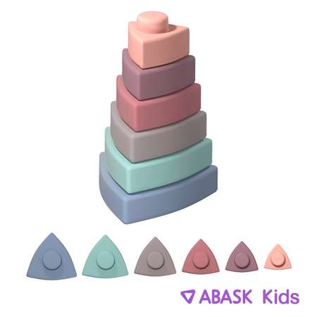 Игрушка ABASK пирамидка в ассортименте