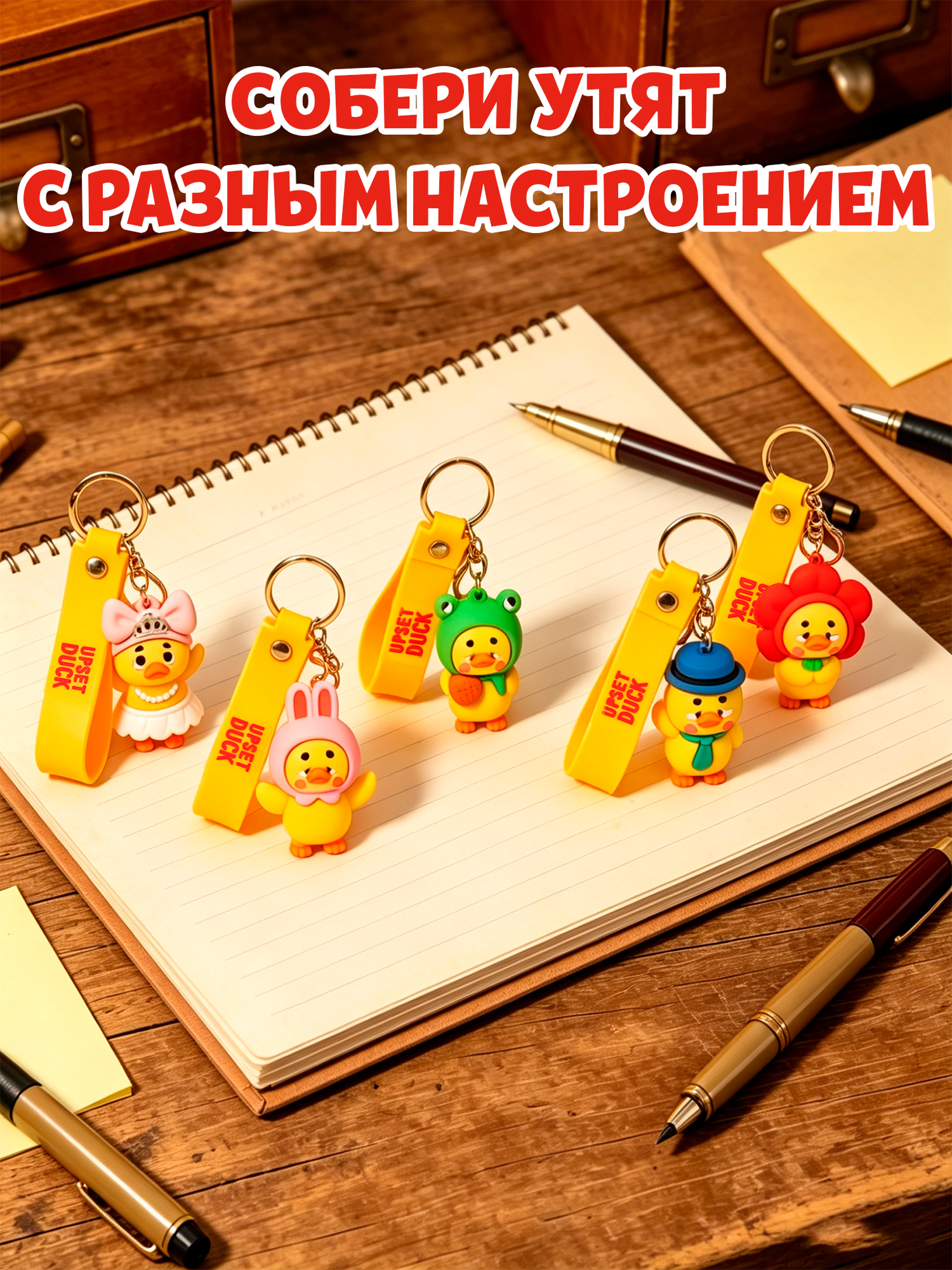 Брелок Upset Duck - фото 8