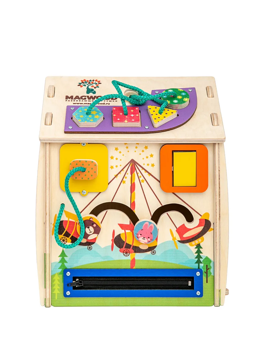 Игрушка Mag Wood бизиборд Парк - фото 17