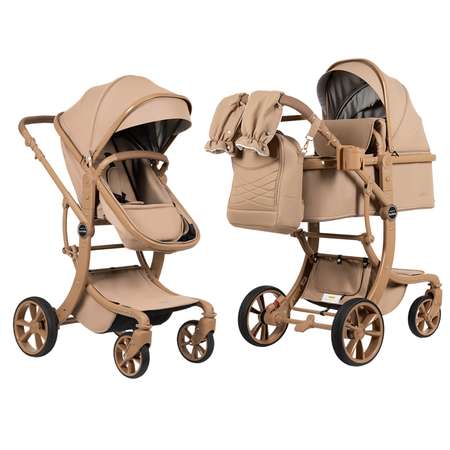 Коляска трансформер Aimile Авантюрист / Adventurer бежевый