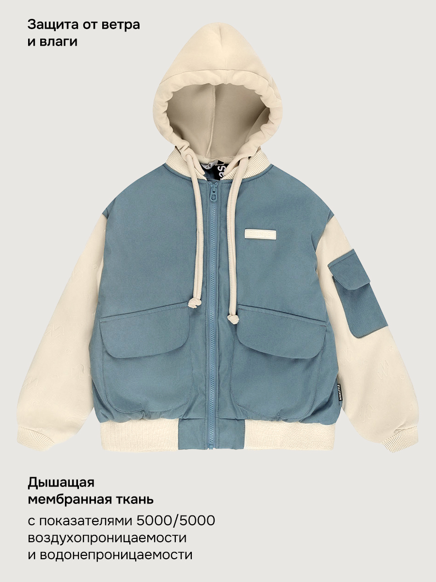 Куртка NIKASTYLE 4м6326 атлантик/кешью - фото 4