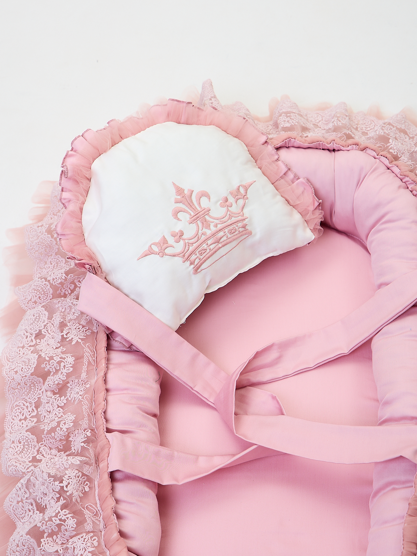 Конверт пеленальный (кокон) ТОСЯ БОСЯ розовый - фото 8