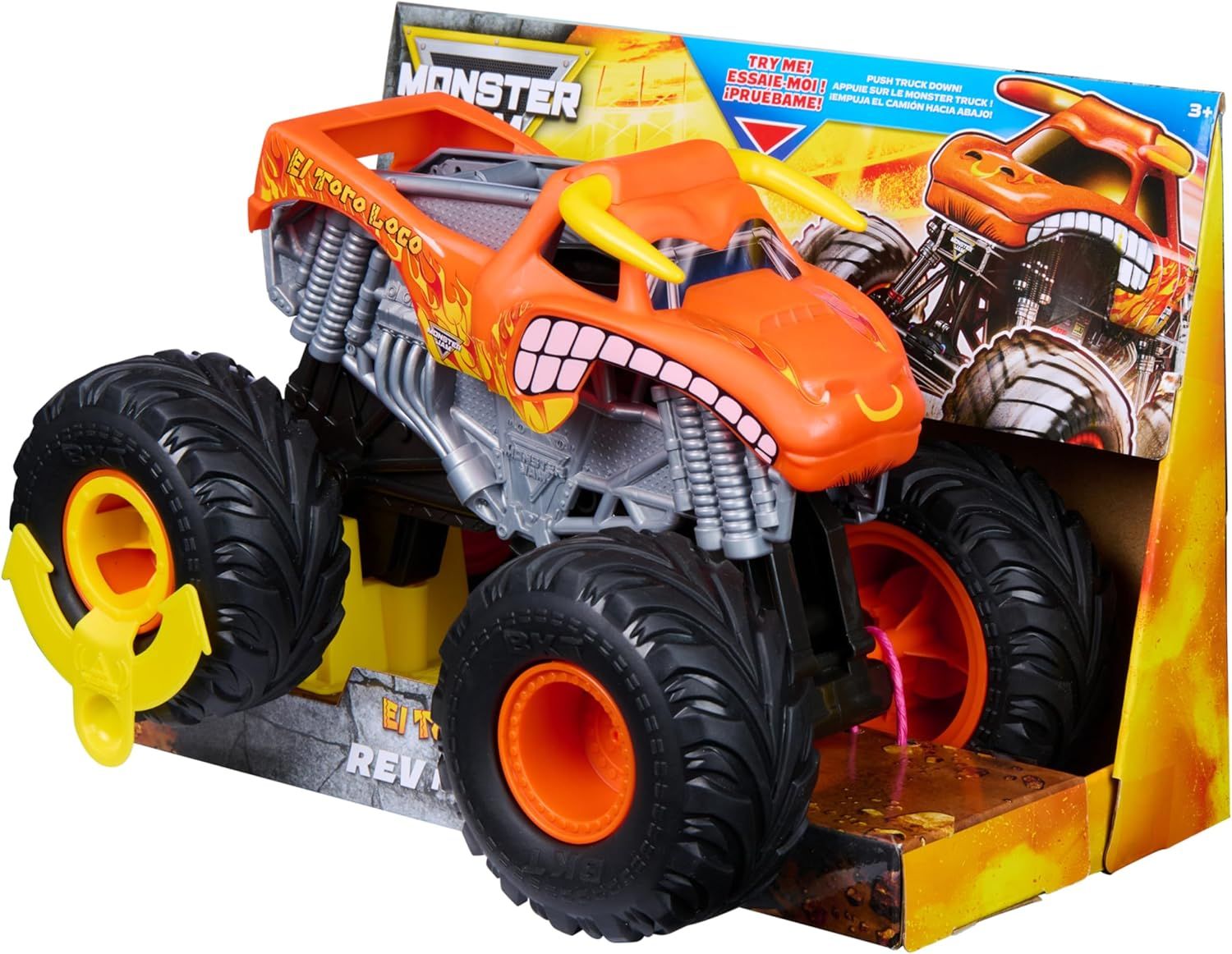 Монстр-трак Monster Jam эль торо локо 6074468 - фото 6