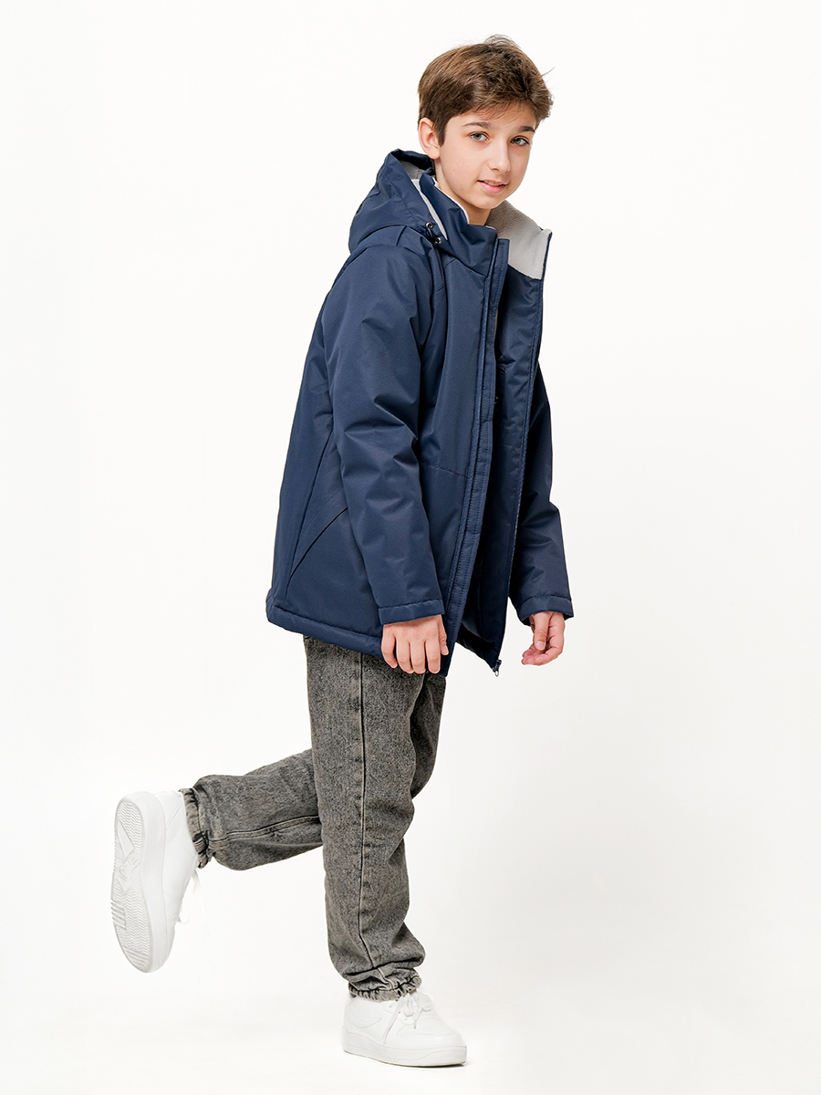 Куртка RODOS М-245/синий(светло-серый) - фото 3