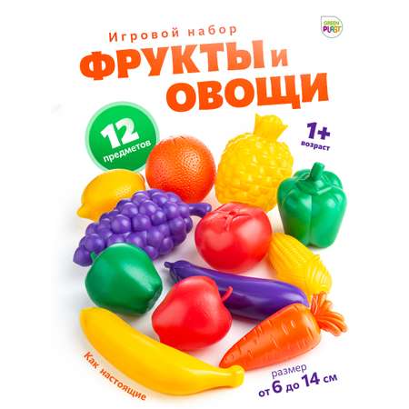 Игровой набор Green Plast продукты