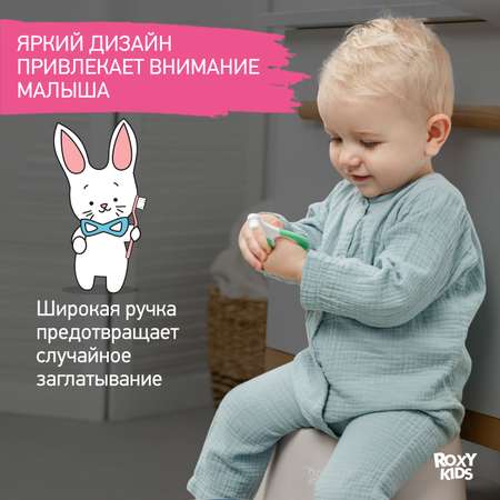 Зубная щетка классическая ROXY-KIDS 2 шт.