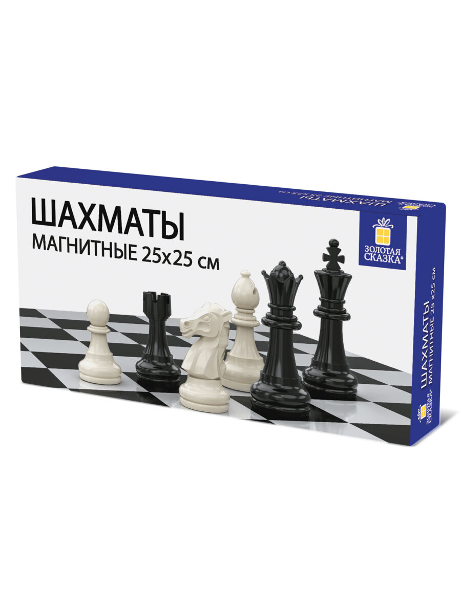 Настольная игра Золотая сказка шахматы 25x25 см - фото 22