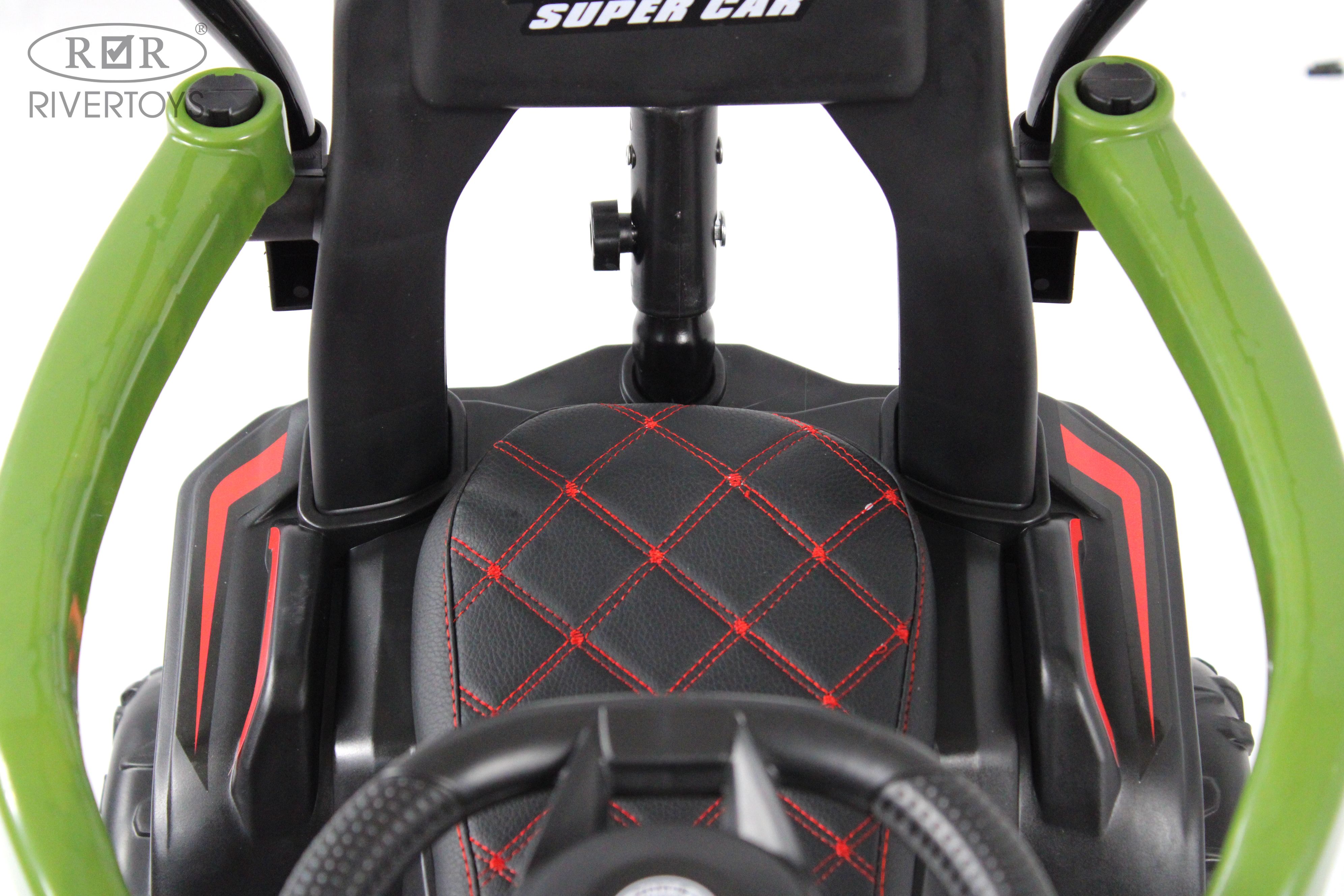 Электромобиль RIVERTOYS G005GG-GREEN С пультом ДУ - фото 7