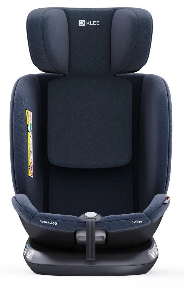 Автокресло KLEE Spark 360 i-Size Isofix 0+/1/2/3 (0-36 кг) синий - фото 5