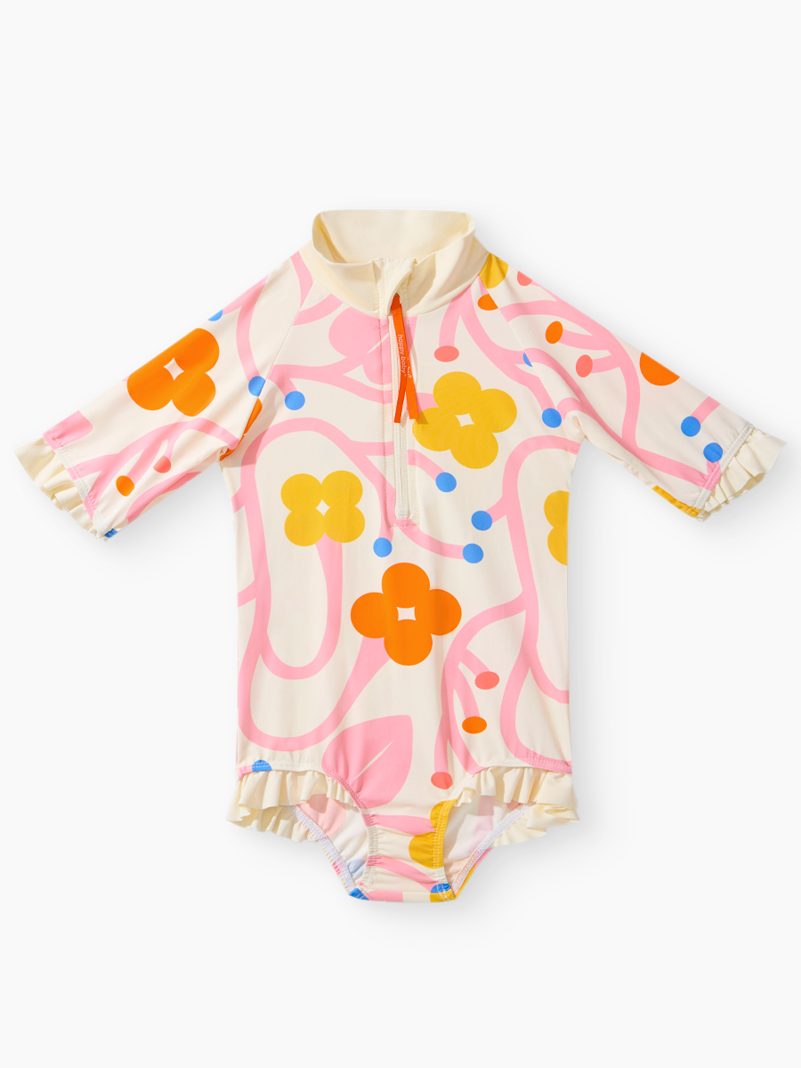Купальник Happy Baby 50657-1_milky(sweety_garden) - фото 4