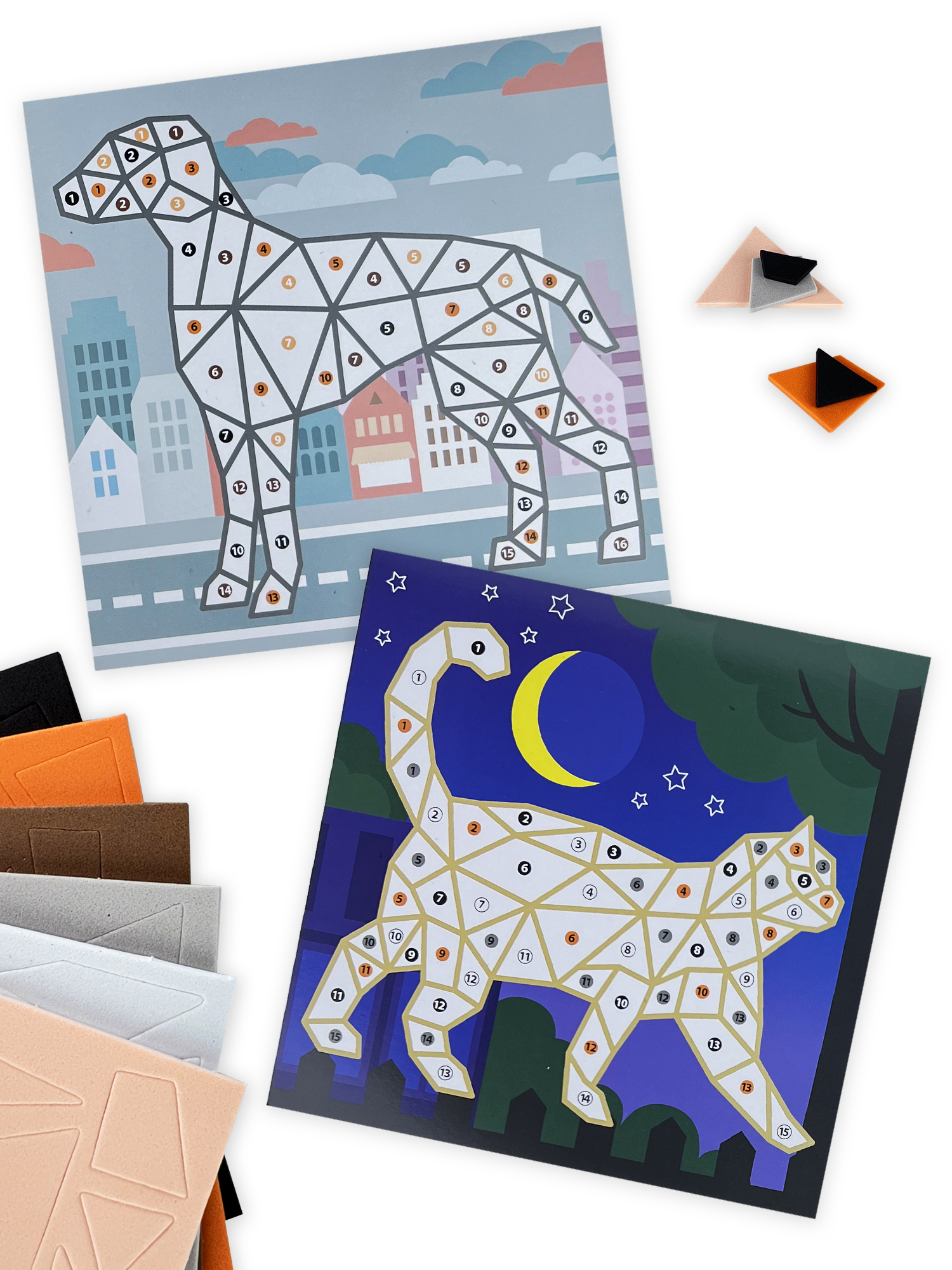 Набор для творчества Дрофа-Медиа Кошка Собака аппликация - фото 5