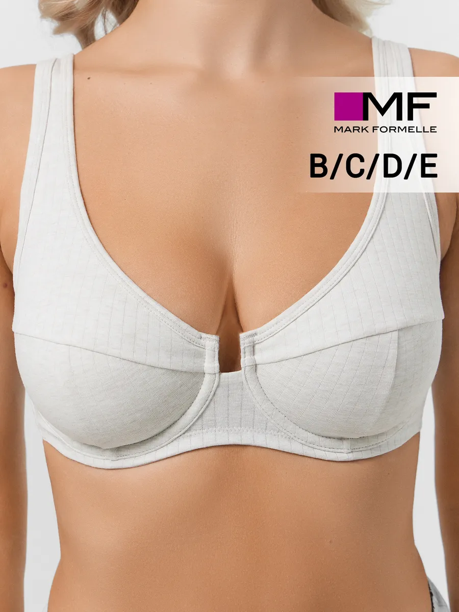 Бюстгальтер Mark Formelle (Марк Формэль) 512524/серый меланж 4306-А - фото 2