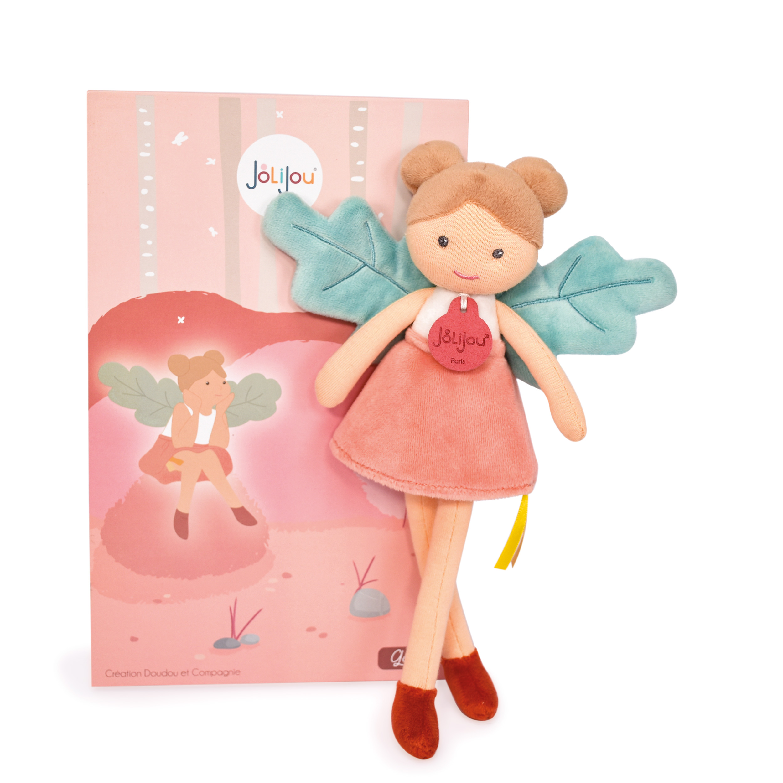 Игрушка мягкая Doudou et compagnie  кукла Лесная фея Gaia - фото 2