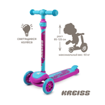 Самокат Kreiss трехколесный