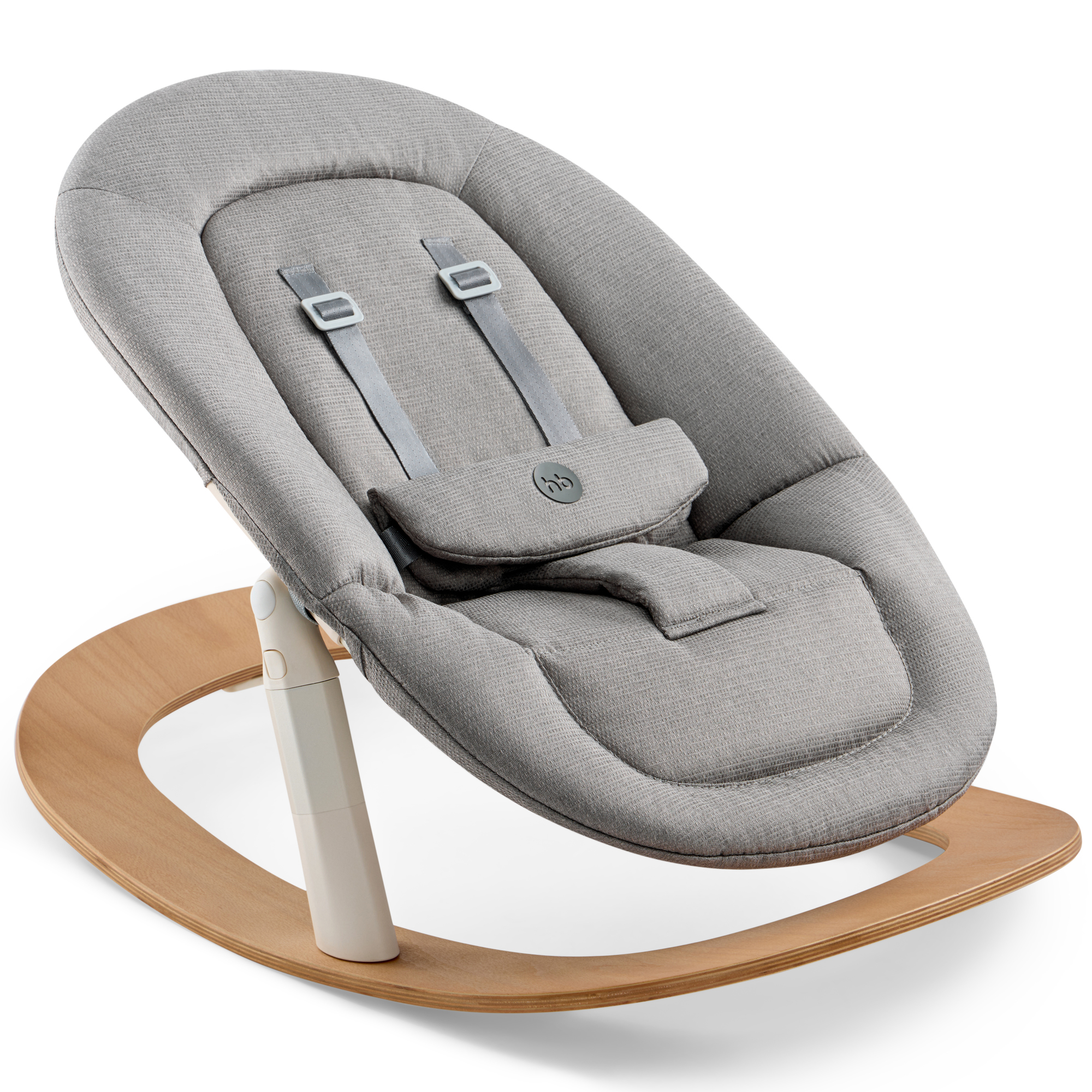 Шезлонг Happy Baby Hammy серый - фото 1