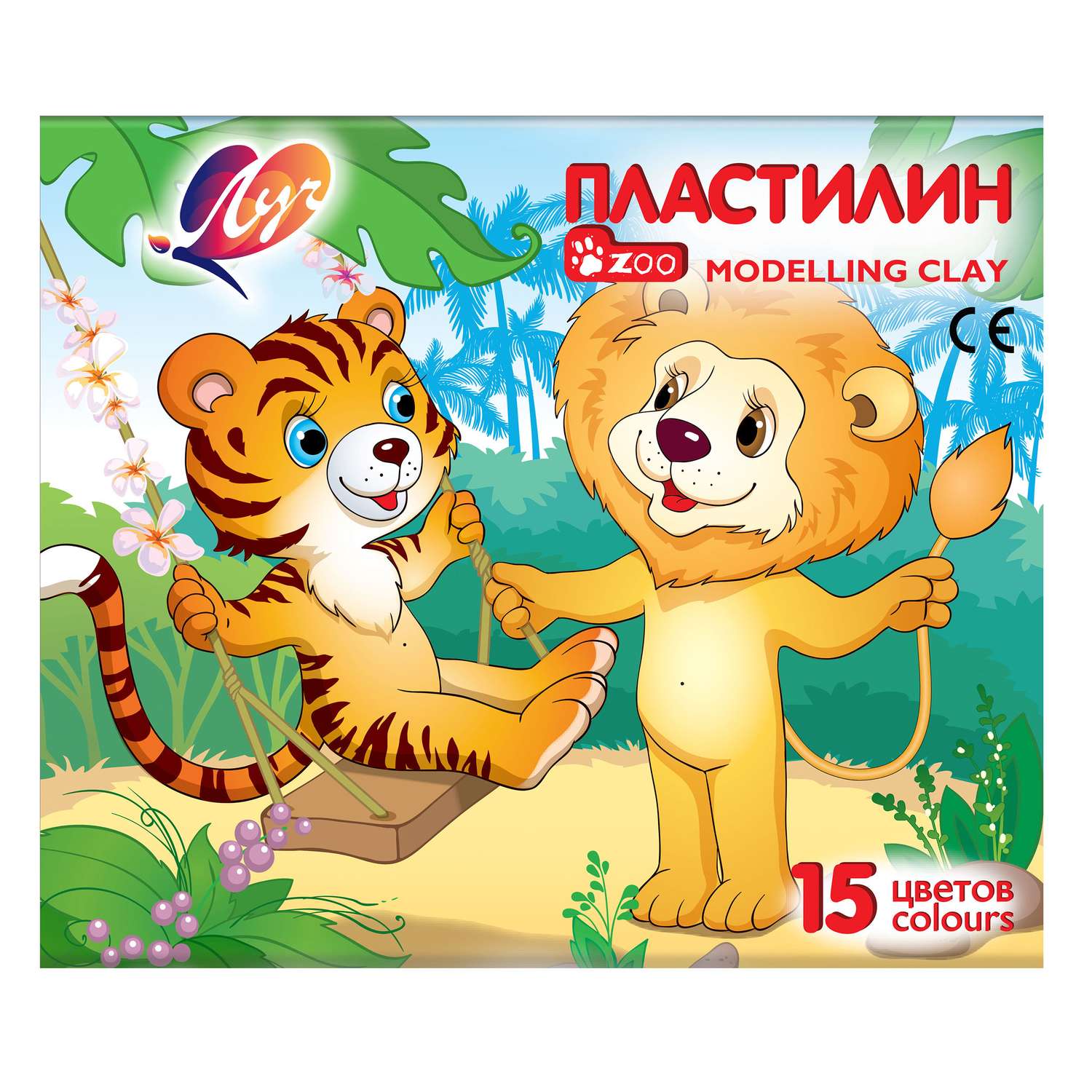 Пластилин Луч 15 цв. - фото 6