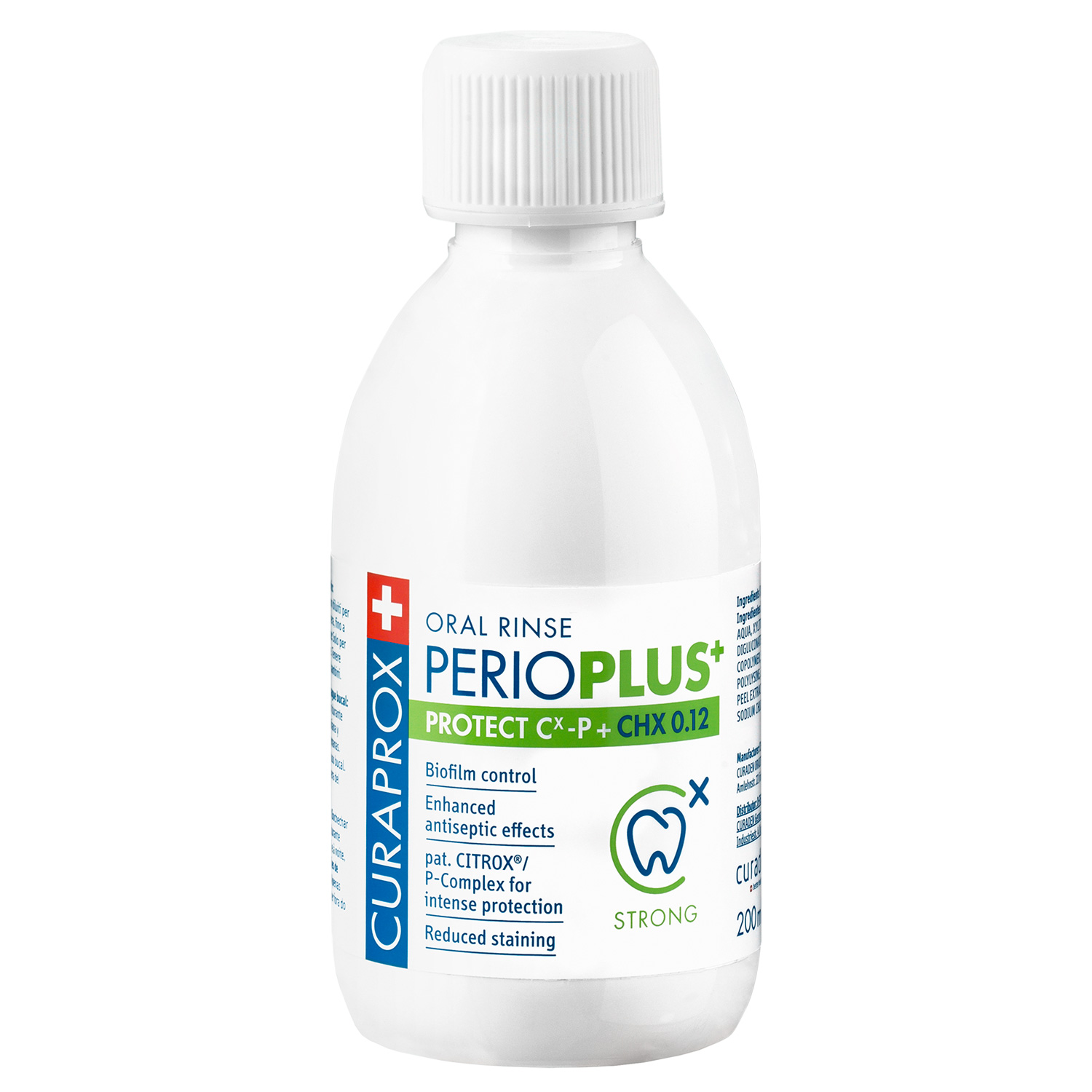 Жидкость-ополаскиватель Curaprox Perio Plus Protect CHX 0.12% 200 мл - фото 2