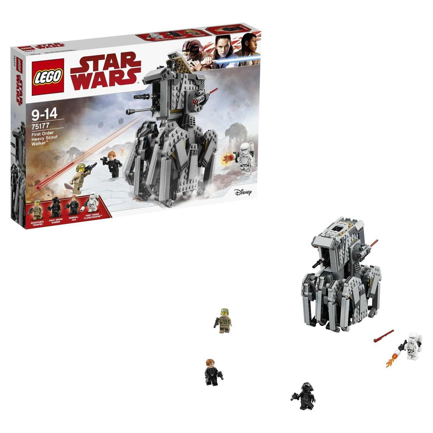 Конструктор LEGO Star Wars Разведывательный шагоход блочный - фото 1