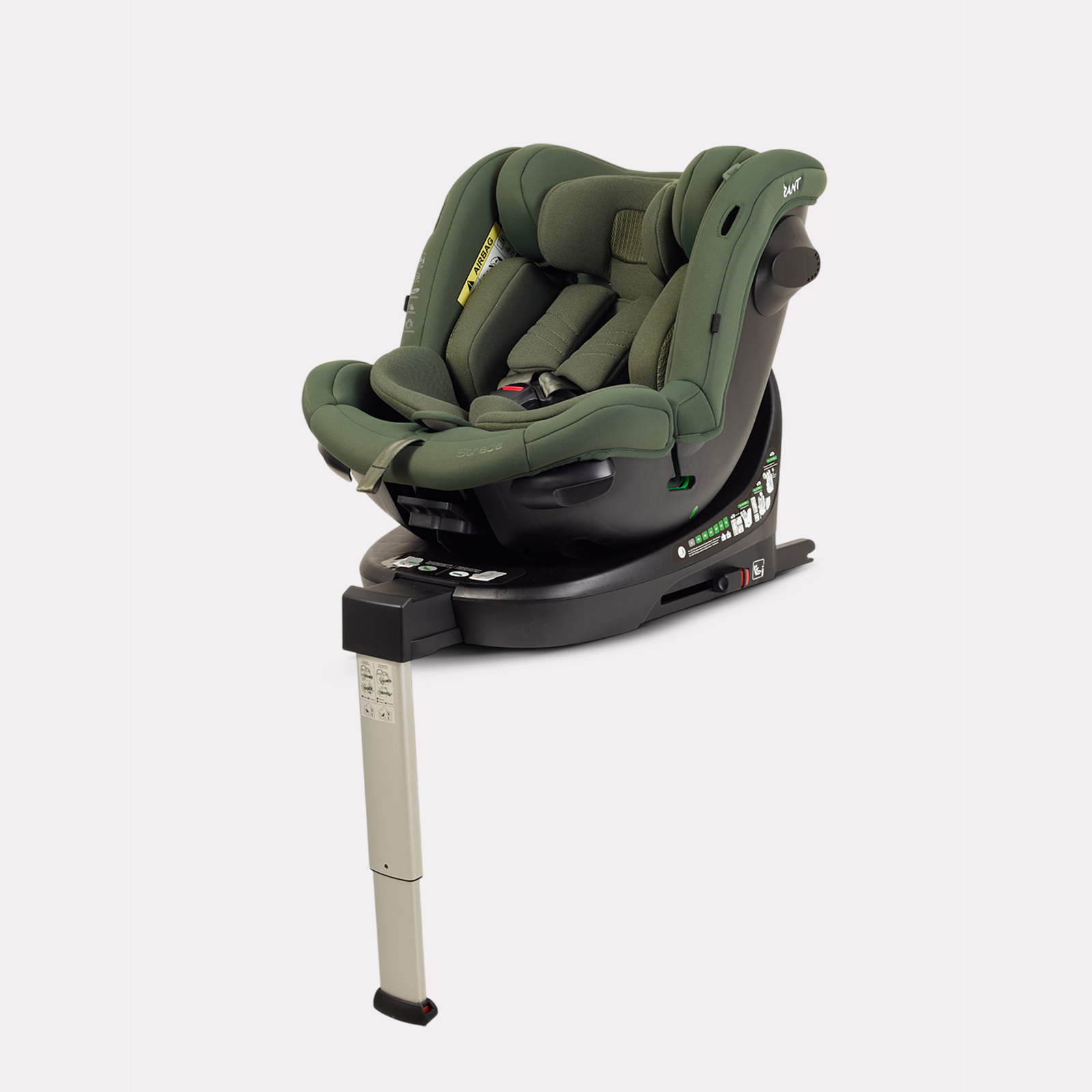 Автокресло Rant Страда Isofix 0+/1/2/3 (0-36 кг) зеленый - фото 1