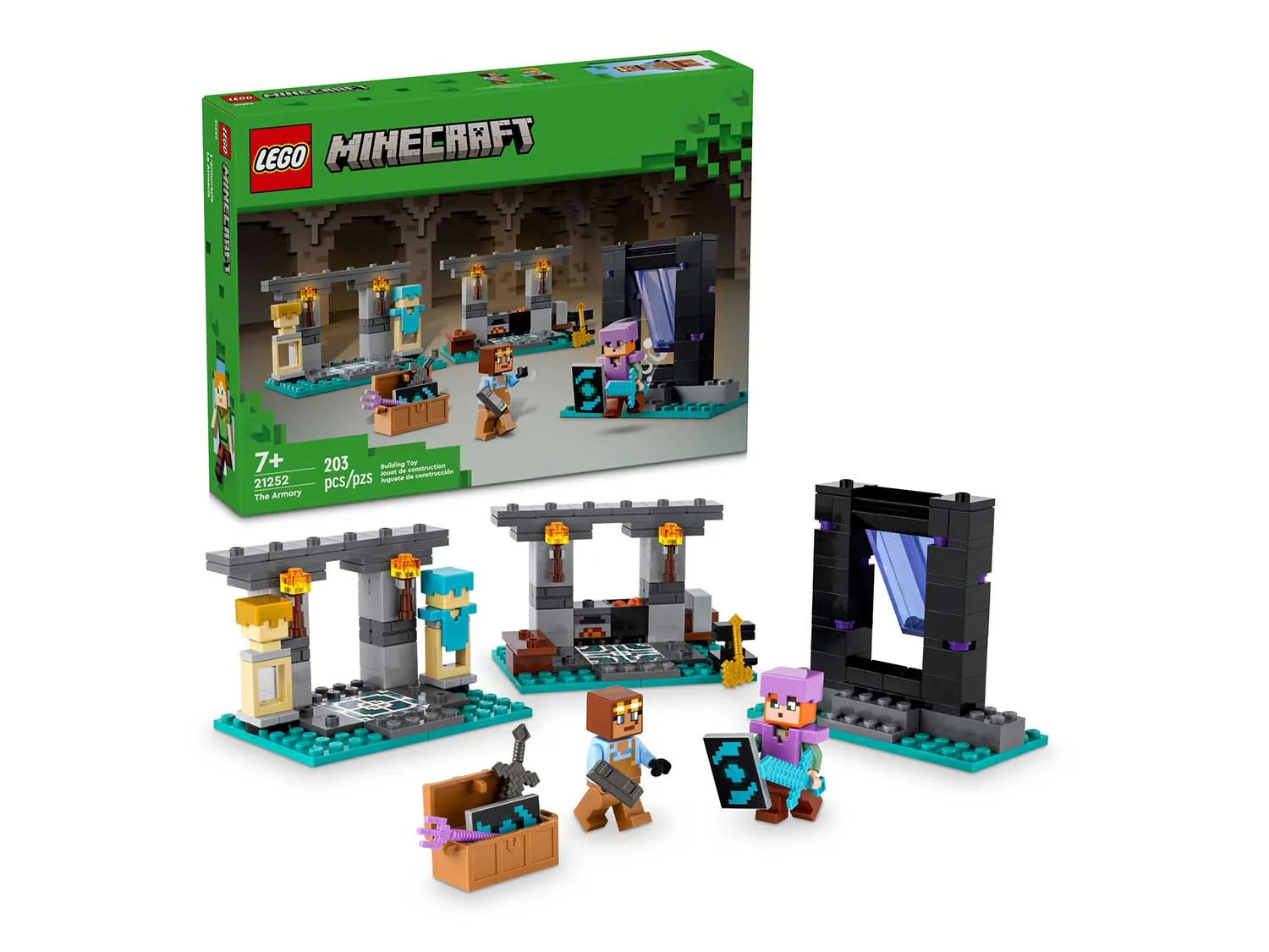 Конструктор LEGO Minecraft 21252 196 дет. - фото 2