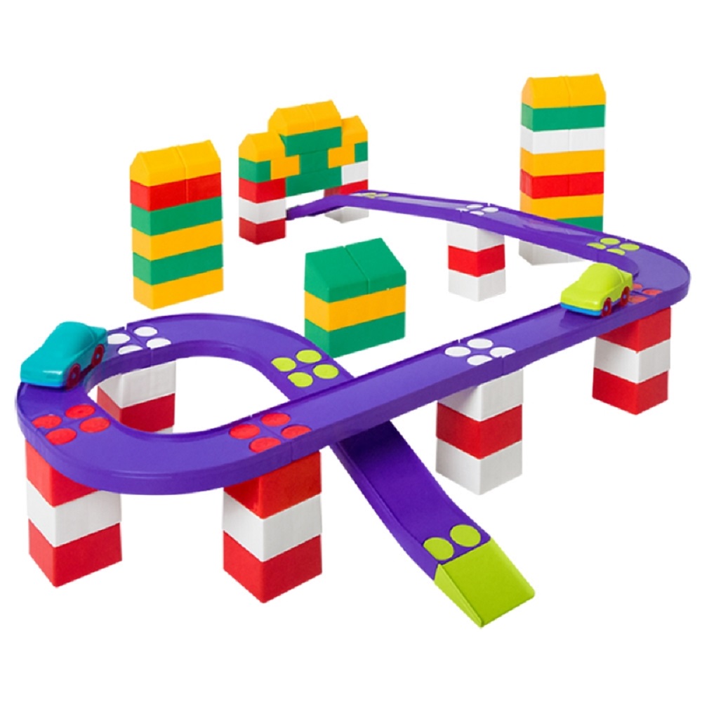 Конструктор Colorplast Авто Блок сборная игровая модель - фото 1