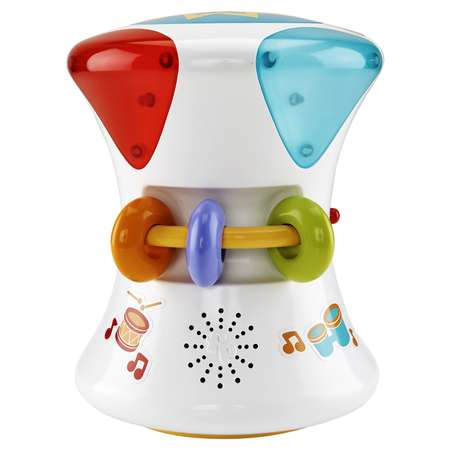 Барабан 2 в 1 Fisher Price музыкальный