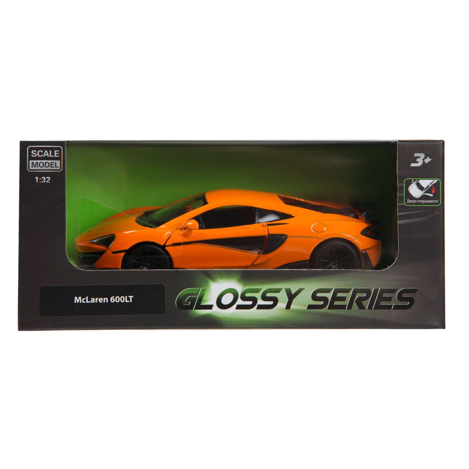 Автомобиль Mobicaro McLaren 600LT 1:32 оранжевый в ассортименте 544985 - фото 15