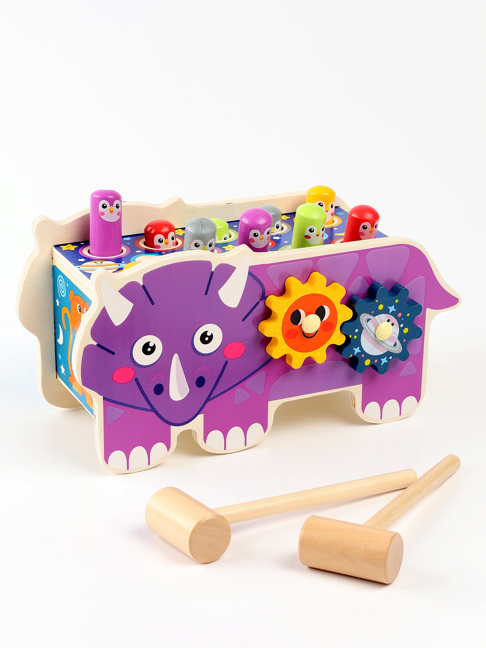 Настольная игра IQ-ZABIAKA Двусторонний Носорог - фото 1