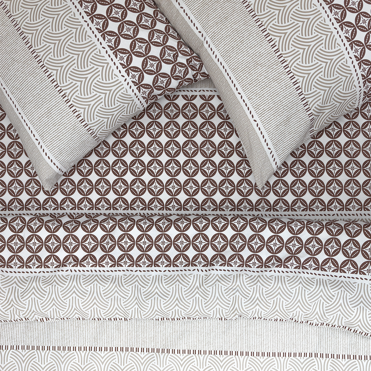 Комплект постельного белья BRAVO Кремат евро 4 предм. - фото 13