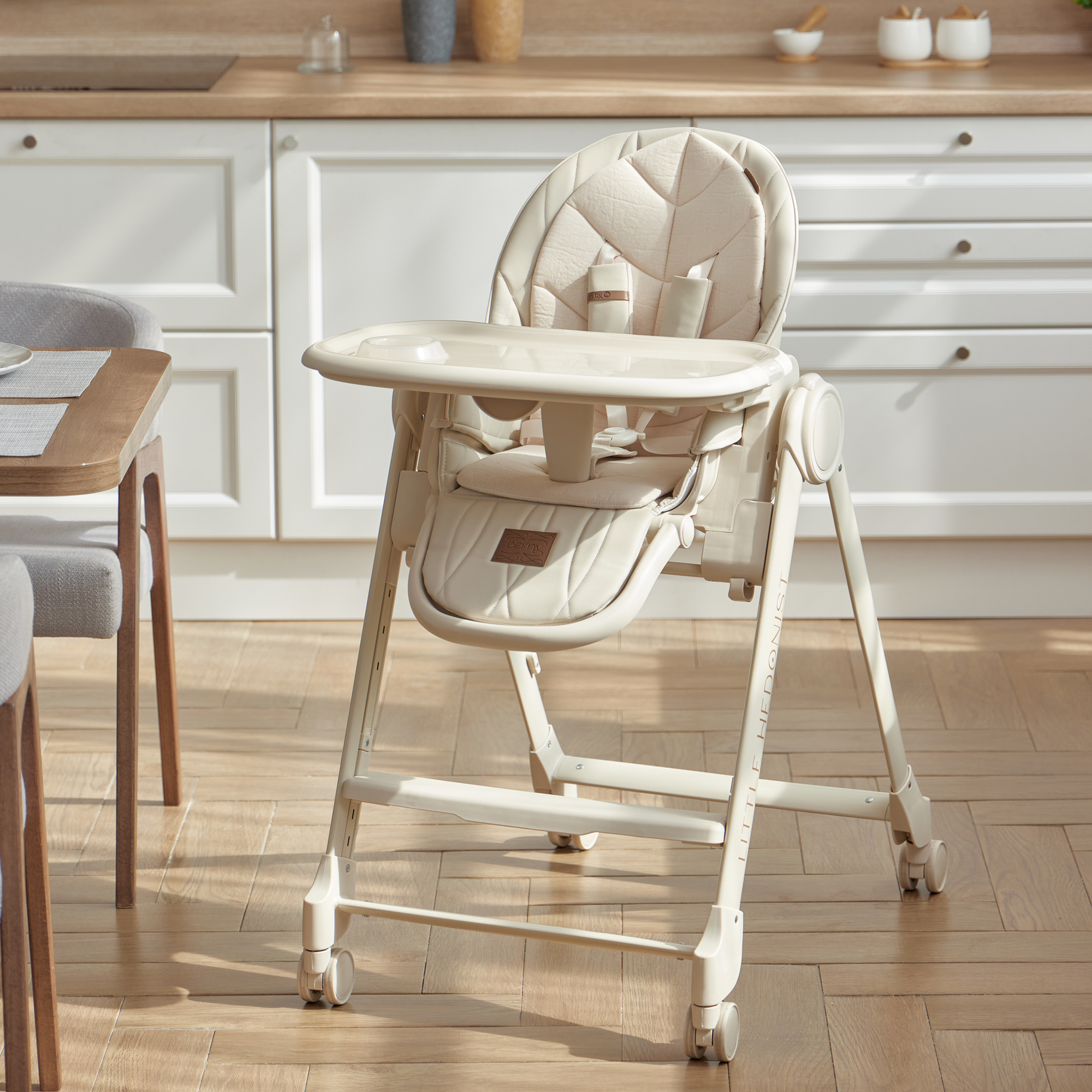 Стульчик для кормления Happy Baby Berny Lux трансформер - фото 16