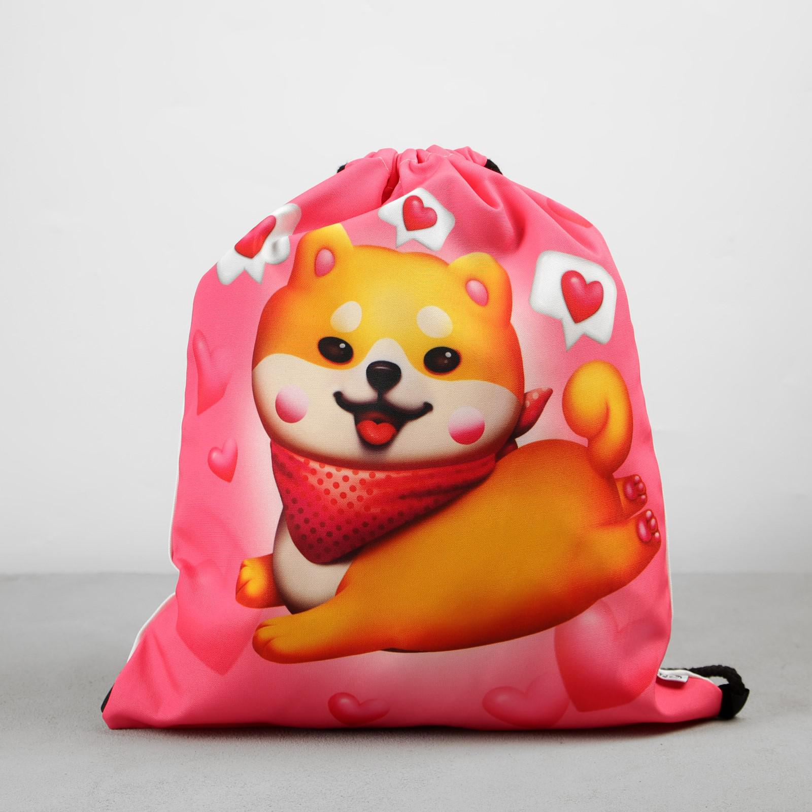Мешок для обуви ArtFox Cute siba - фото 2