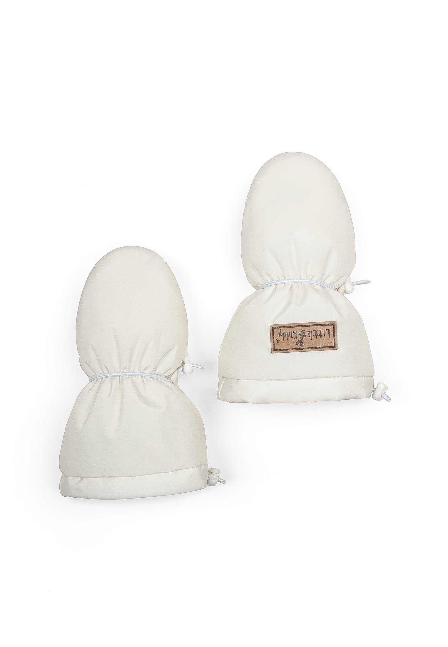 Варежки LittleKiddy varegki_demiмолочный - фото 1