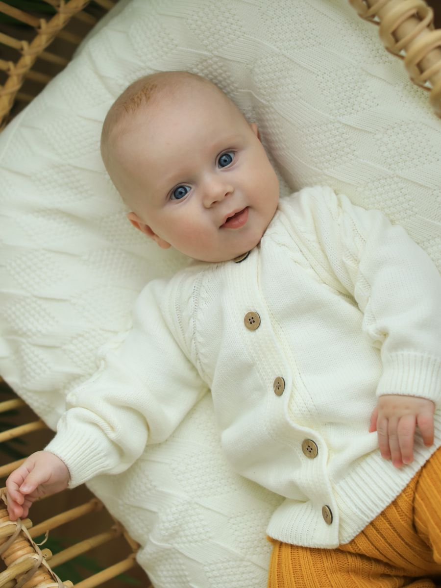 Кофточка Ниточки-Клубочки 8008-крем - фото 1