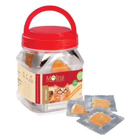 Лакомство для кошек Molina филе куриной грудки 200г