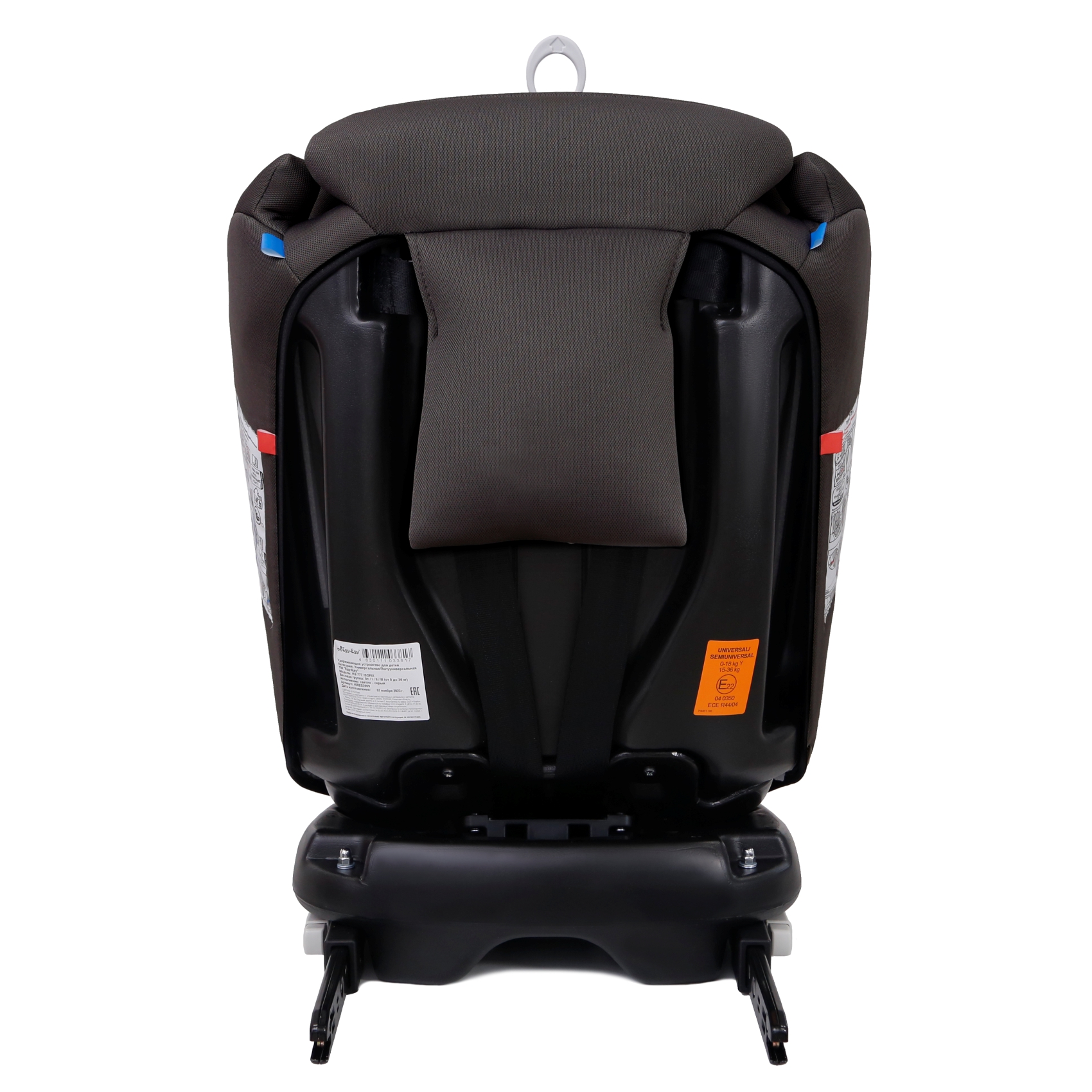 Автокресло Еду-Еду Isofix 0+/1/2/3 (0-36 кг) серый - фото 9