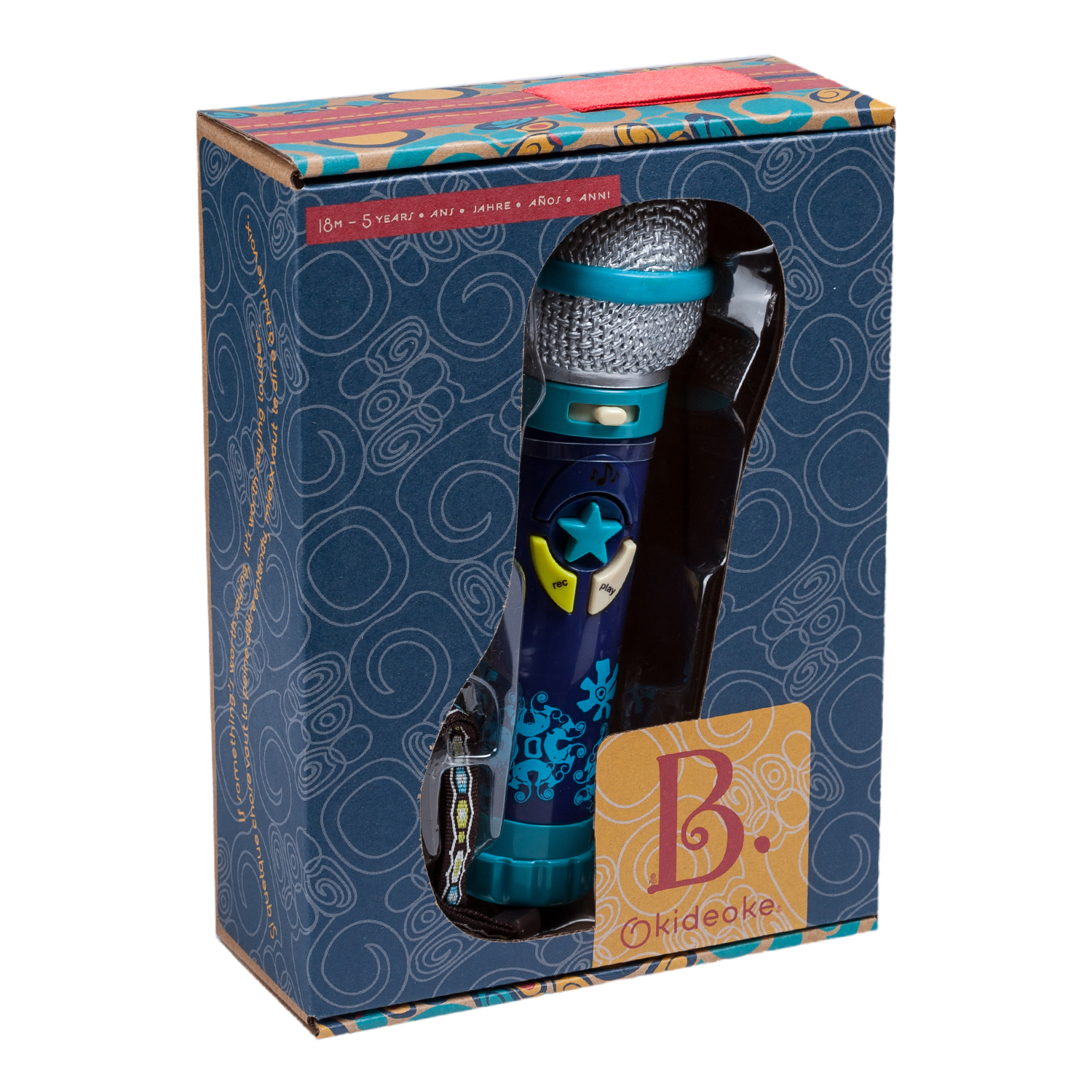 Игрушка музыкальная B.battat Okideoki микрофон в ассортименте - фото 3