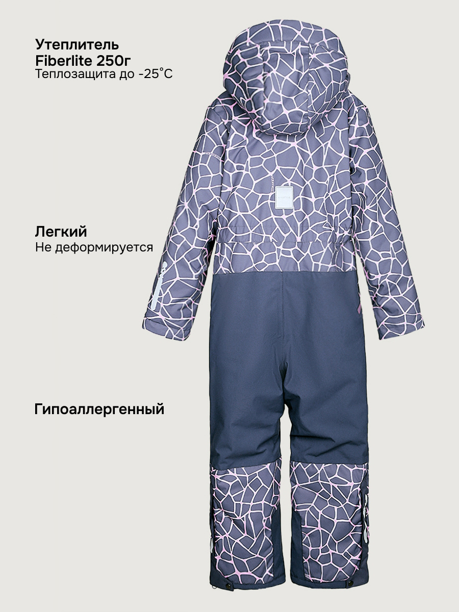 Комбинезон NIKASTYLE 8з2825 розовый/инжир - фото 9