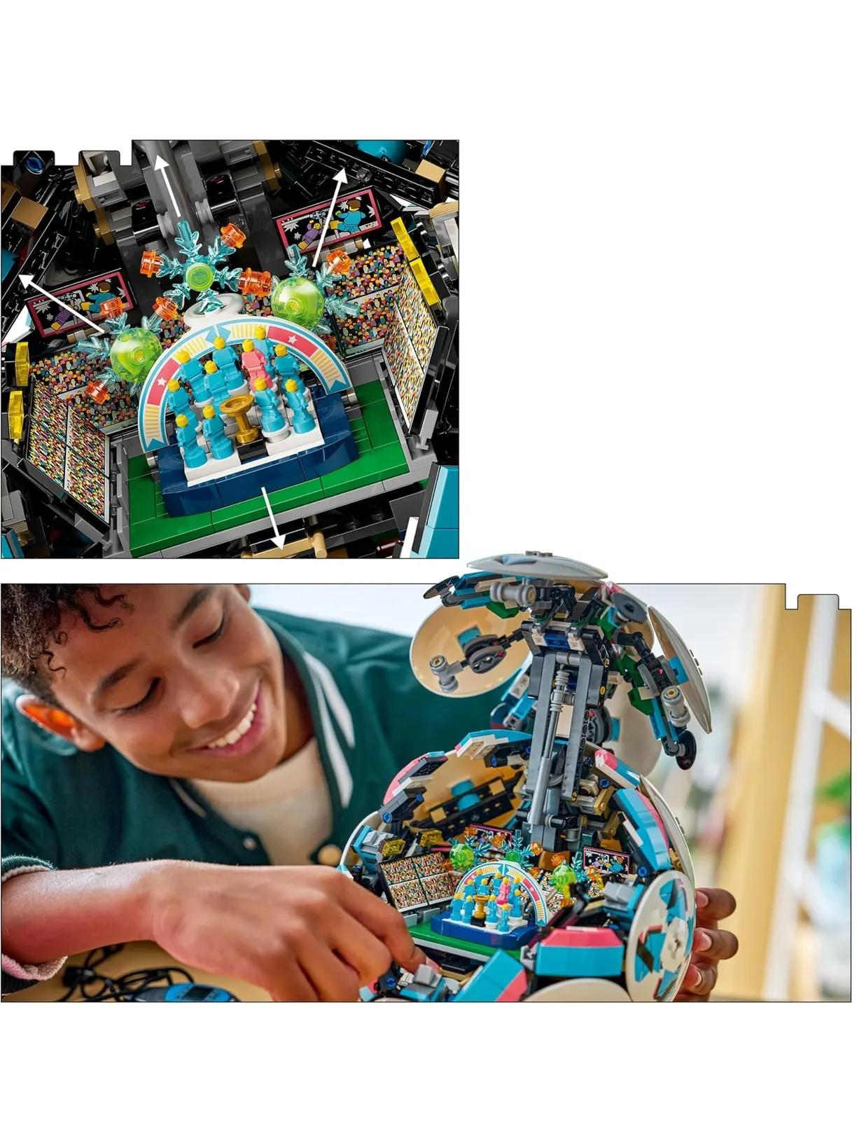 Конструктор LEGO Editions футбольный мяч 1498 дет. - фото 4