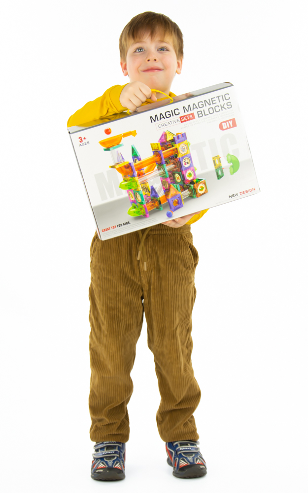 Конструктор CASTLELADY магнитный 160 дет. - фото 4