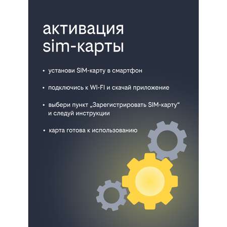 Сим-карта Билайн, Вся Россия, 200 ГБ