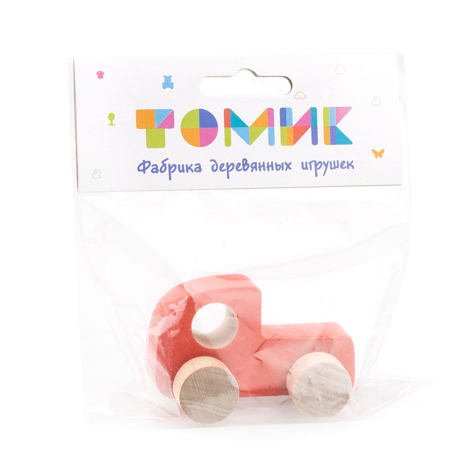 Игрушка Томик каталка Красная - фото 6