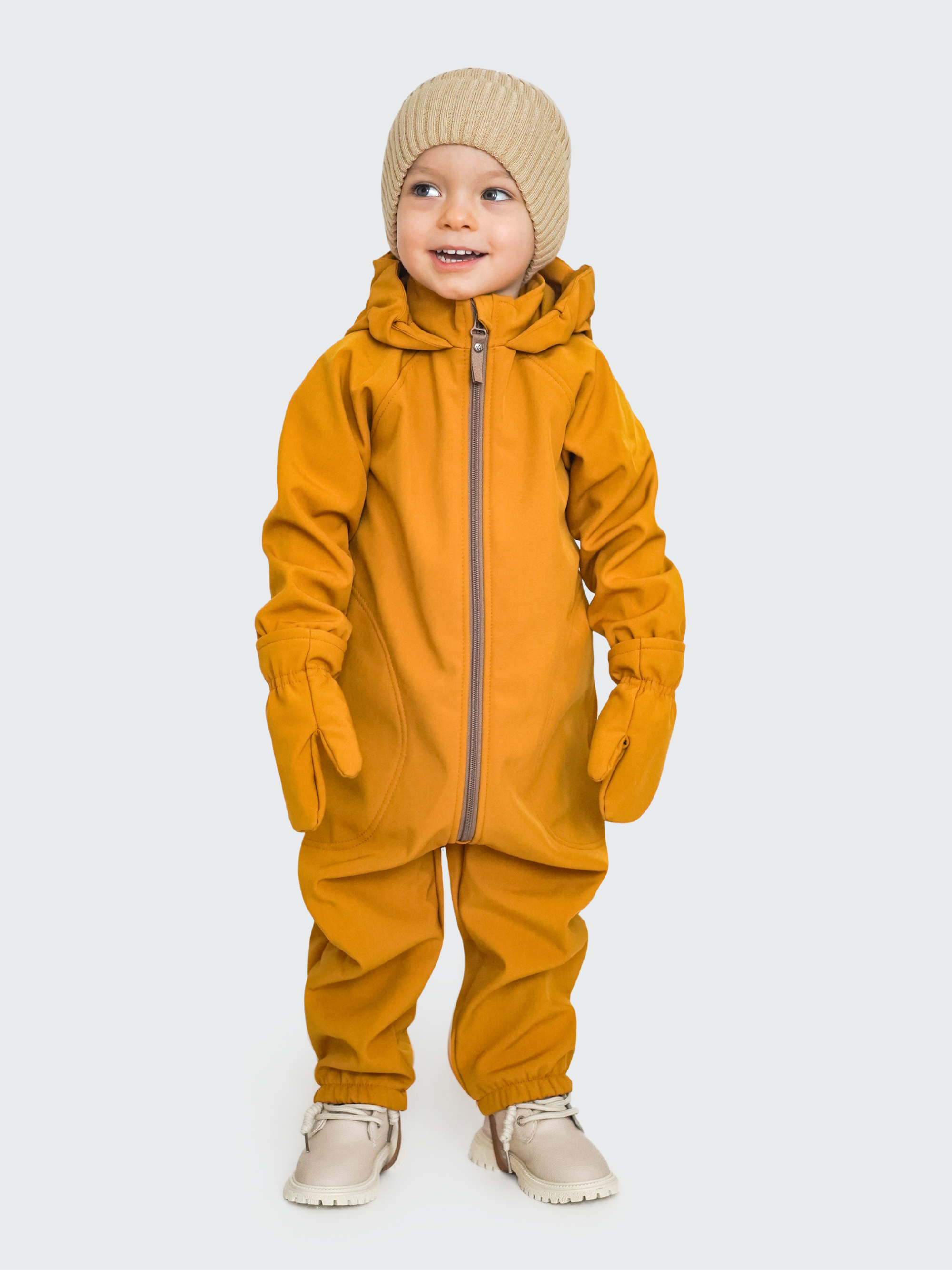 Комбинезон ZipkidZ DS-035/горчица - фото 2