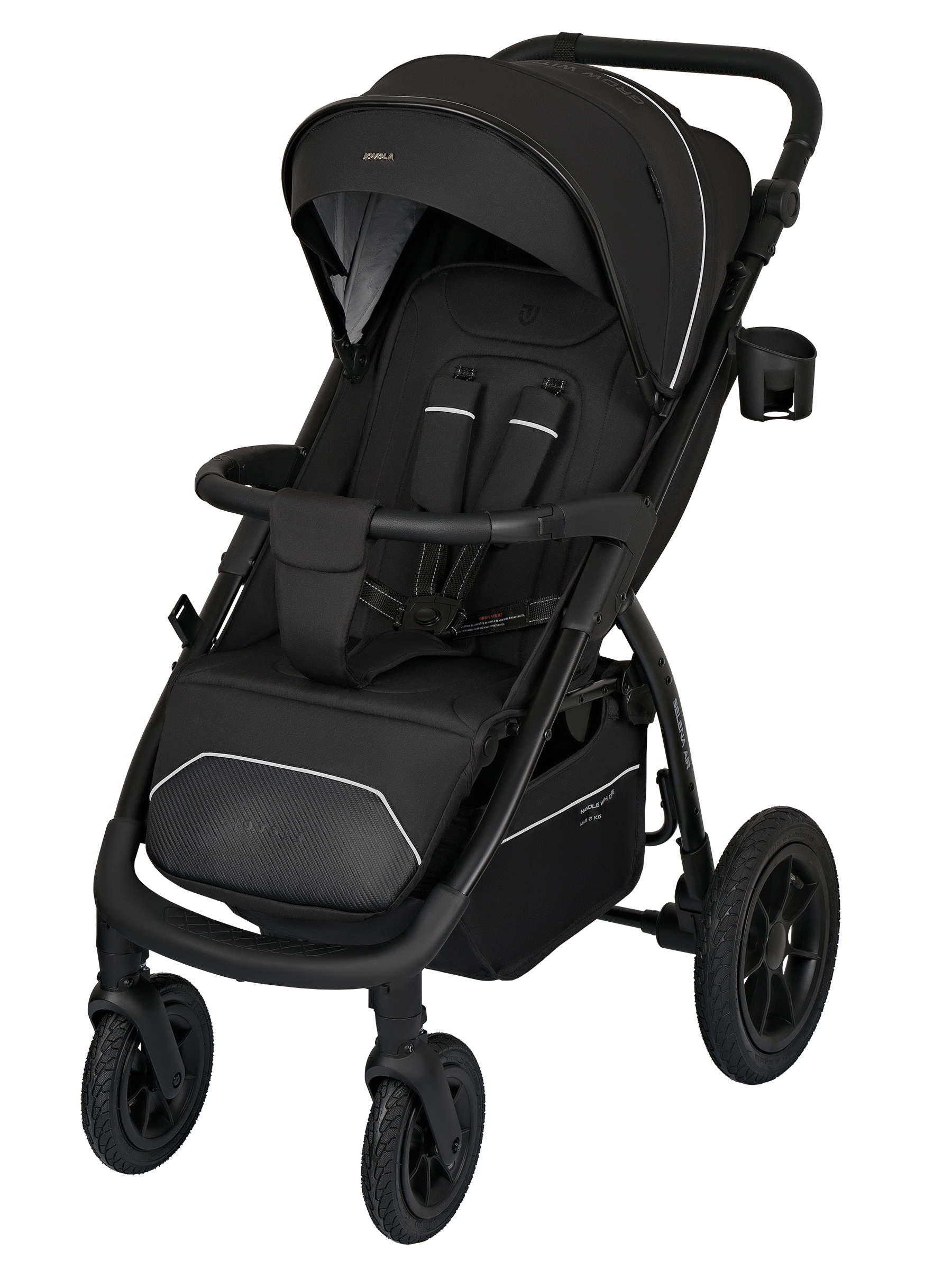 Изображение товара Коляска прогулочная JOVOLA Selena Air new черный