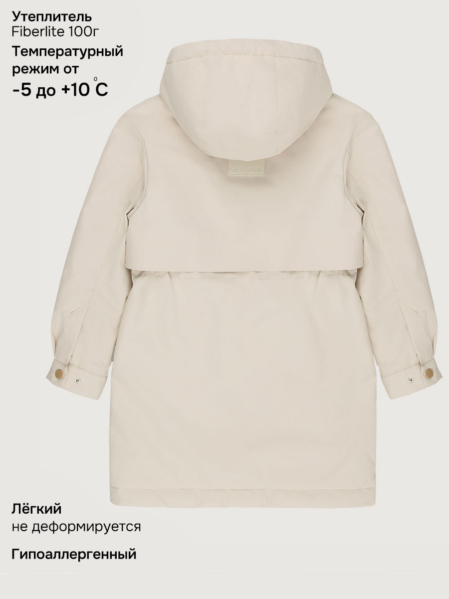 Парка NIKASTYLE 5м3626 беж - фото 11