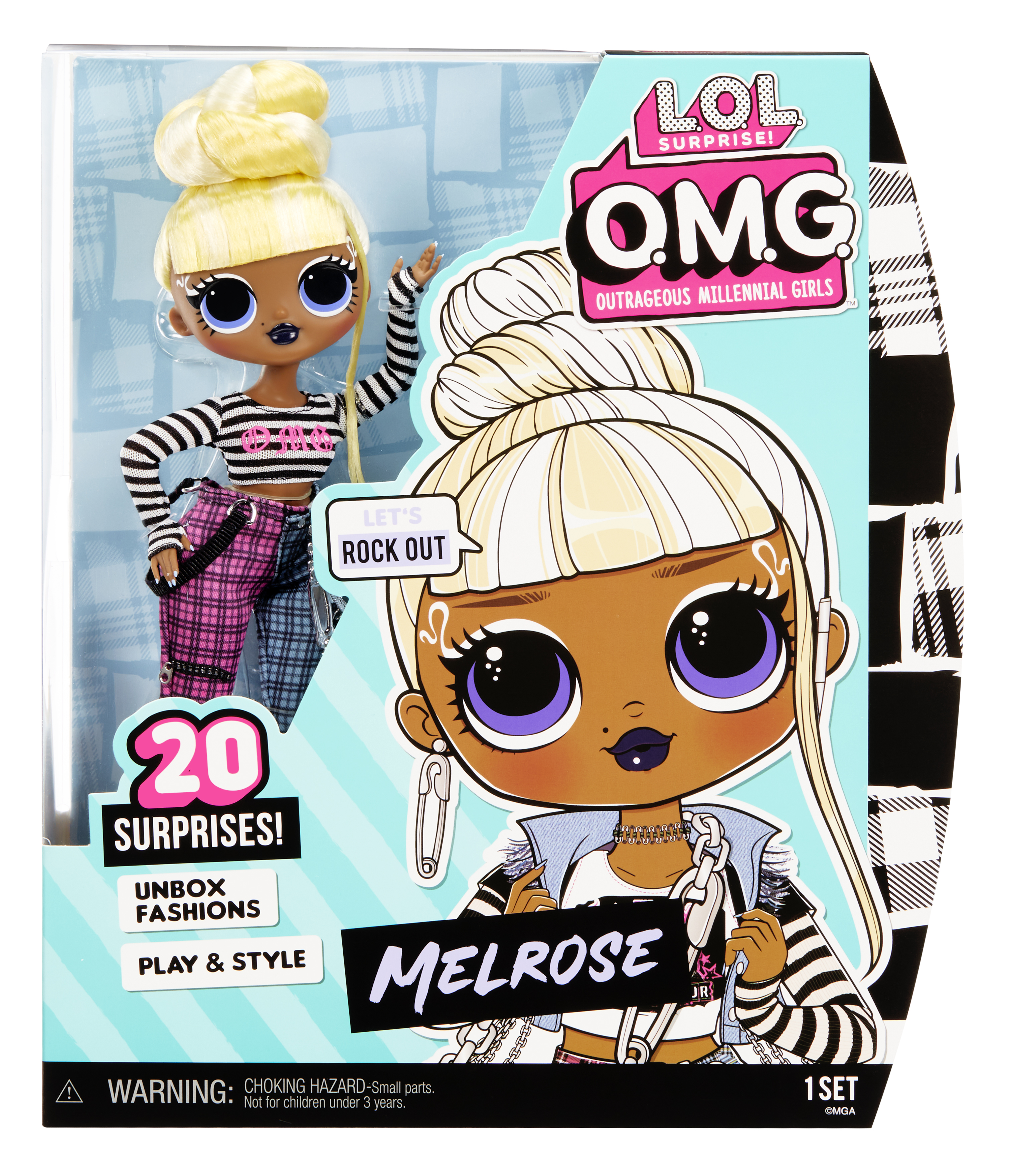 Кукла модельная L.O.L. Surprise! OMG Core Melrose 581864EUC - фото 6