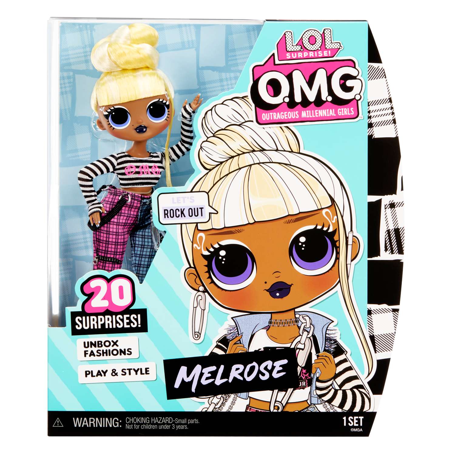 Кукла модельная L.O.L. Surprise! OMG Core Melrose 581864EUC - фото 6