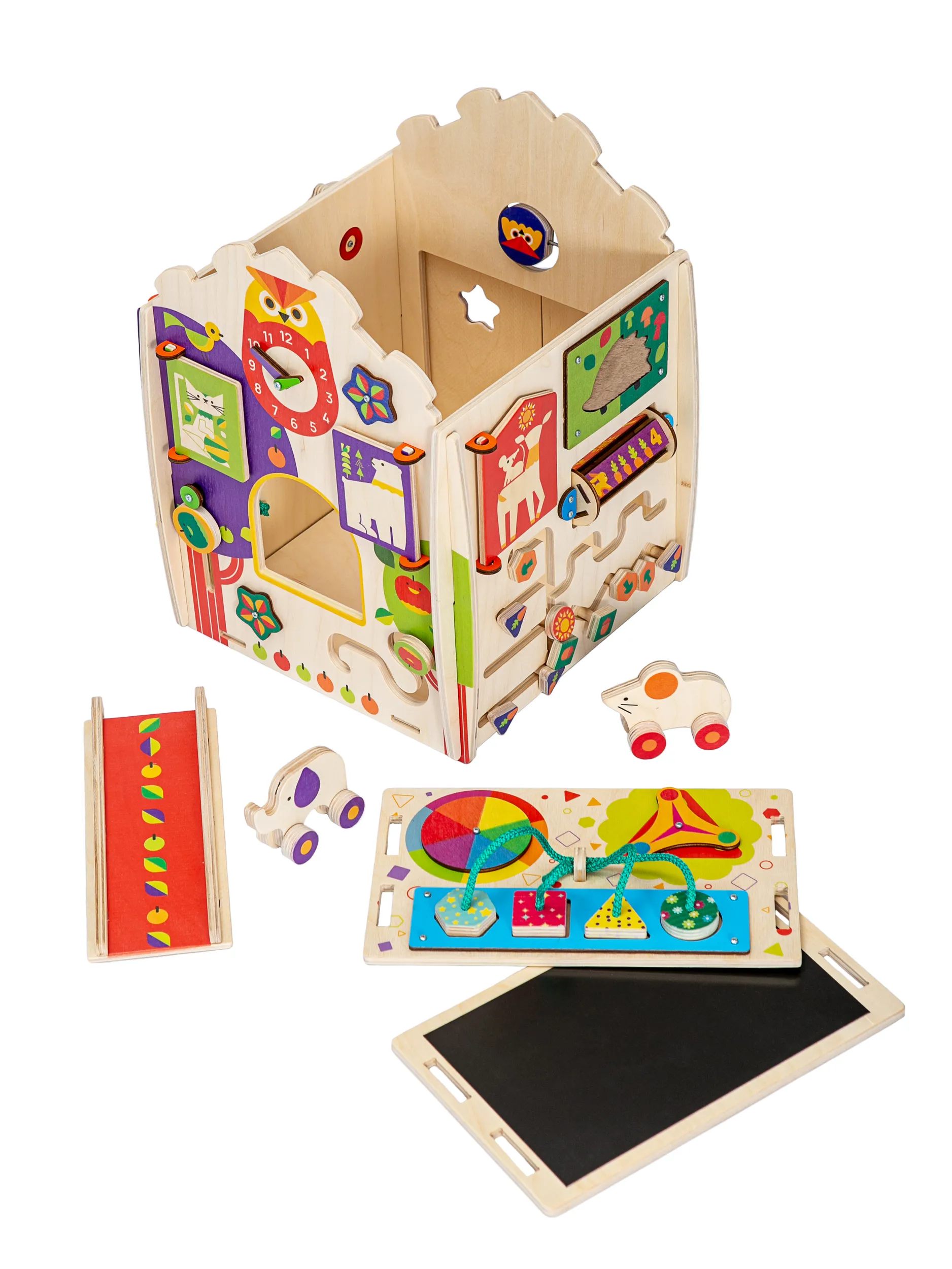 Игрушка Mag Wood бизиборд Лесной Закат - фото 5