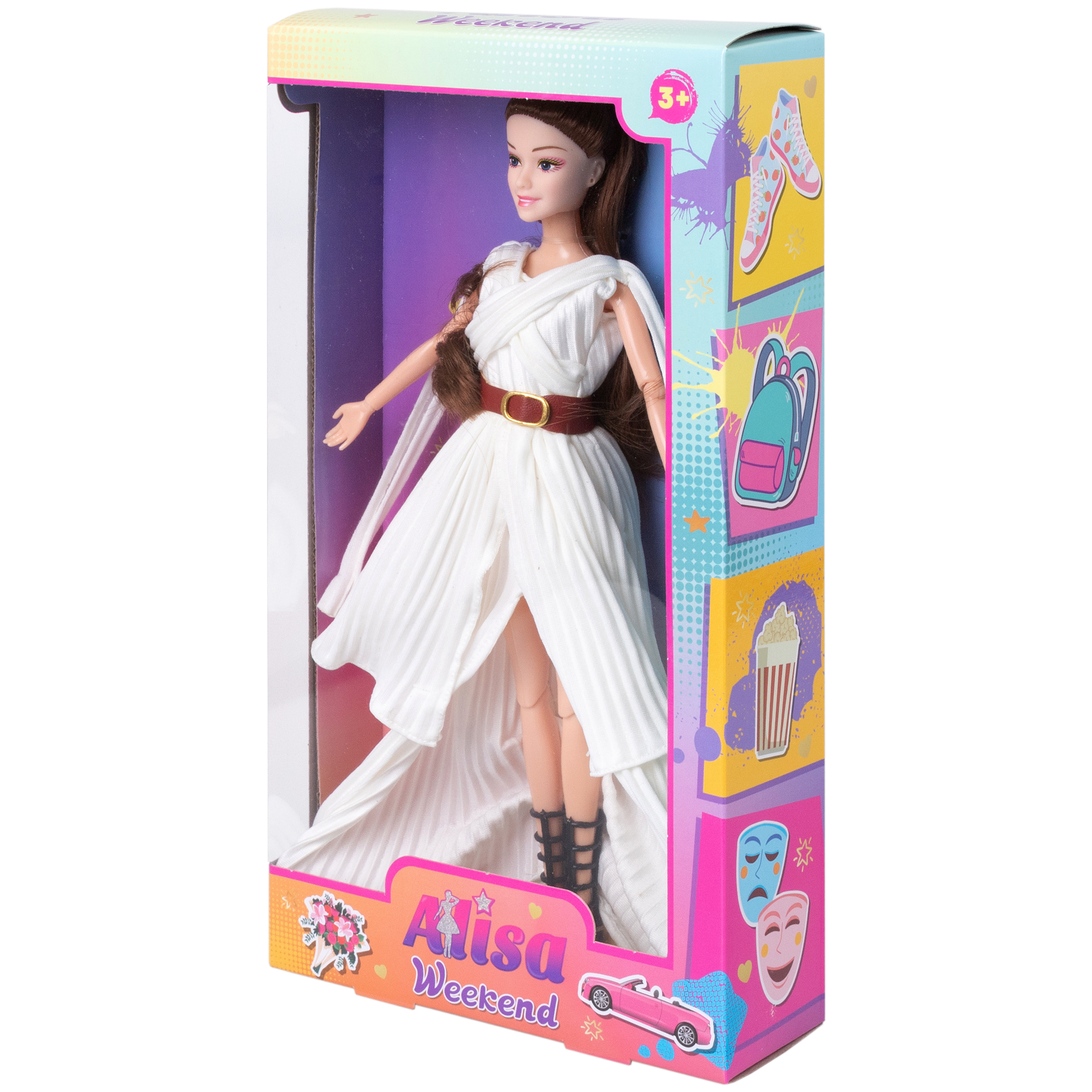 Кукла классическая 1TOY Alisa Weekend Т24507 - фото 9